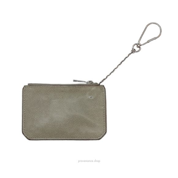 Louis Vuitton Key Cles Coin Pouch - Taiga Glacier Leather - Picture 3 of 9